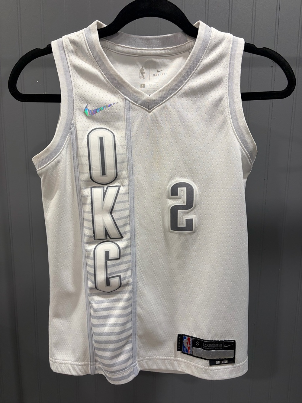 Nike Kids' SGA OKC Thunder City Edition Jersey